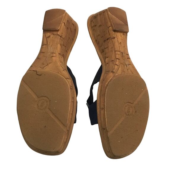 Italian shoemaker Sandals Navy Blue 11 - Picture 4 of 7